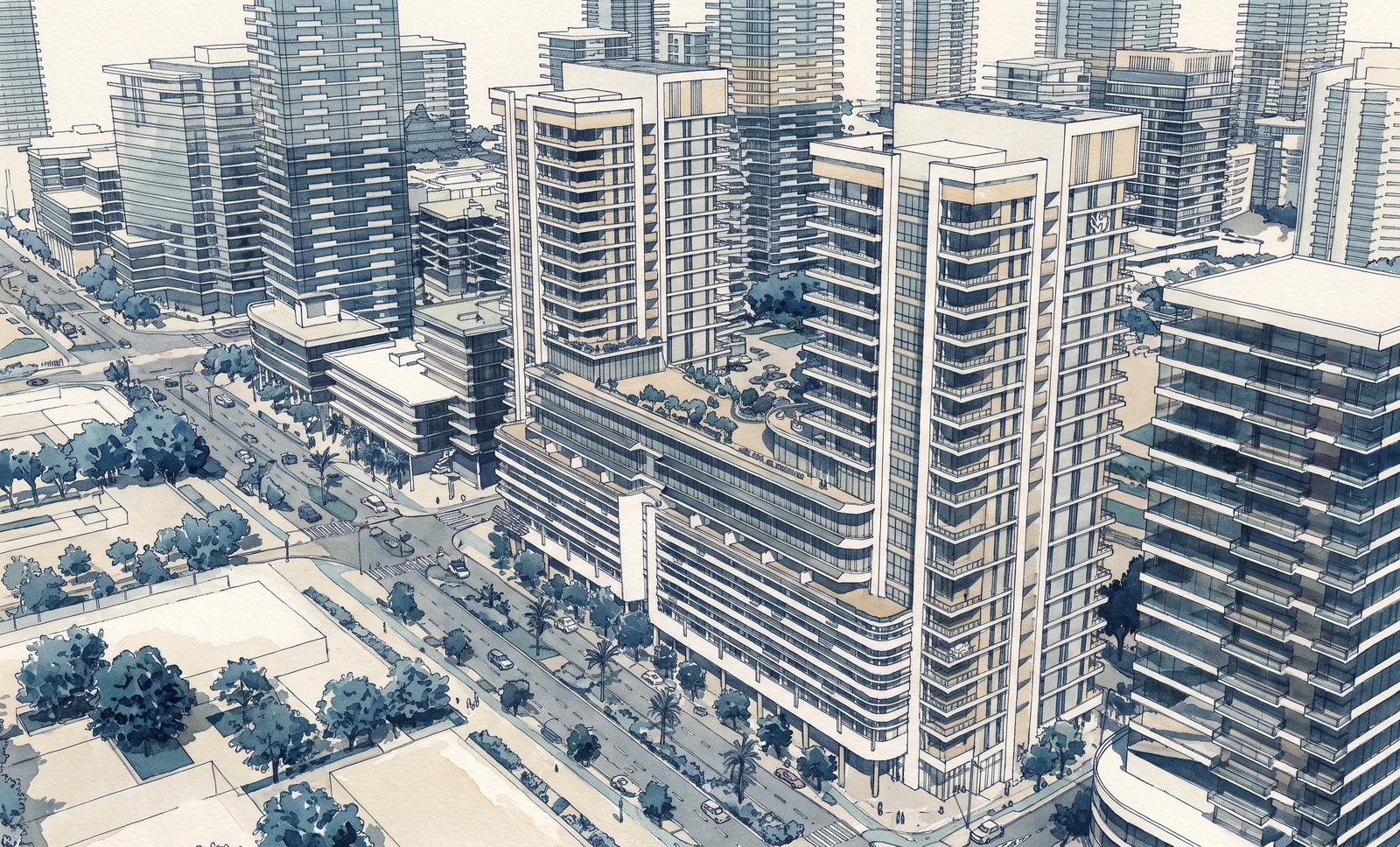 Palace Sde Dov exterior rendering